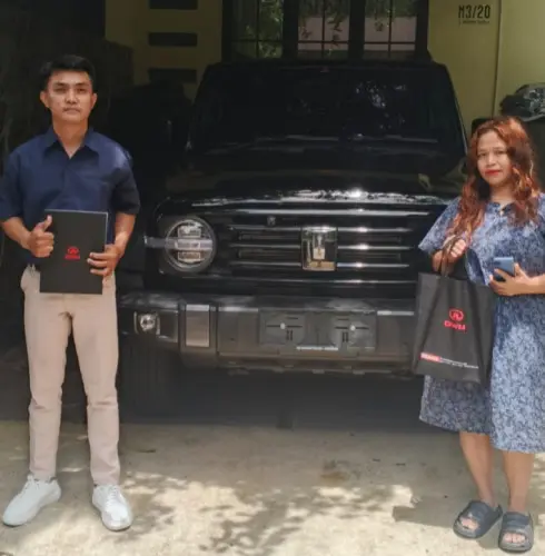 Serah Terima Tank 300 Diesel 4x2 - Pak Matthew 